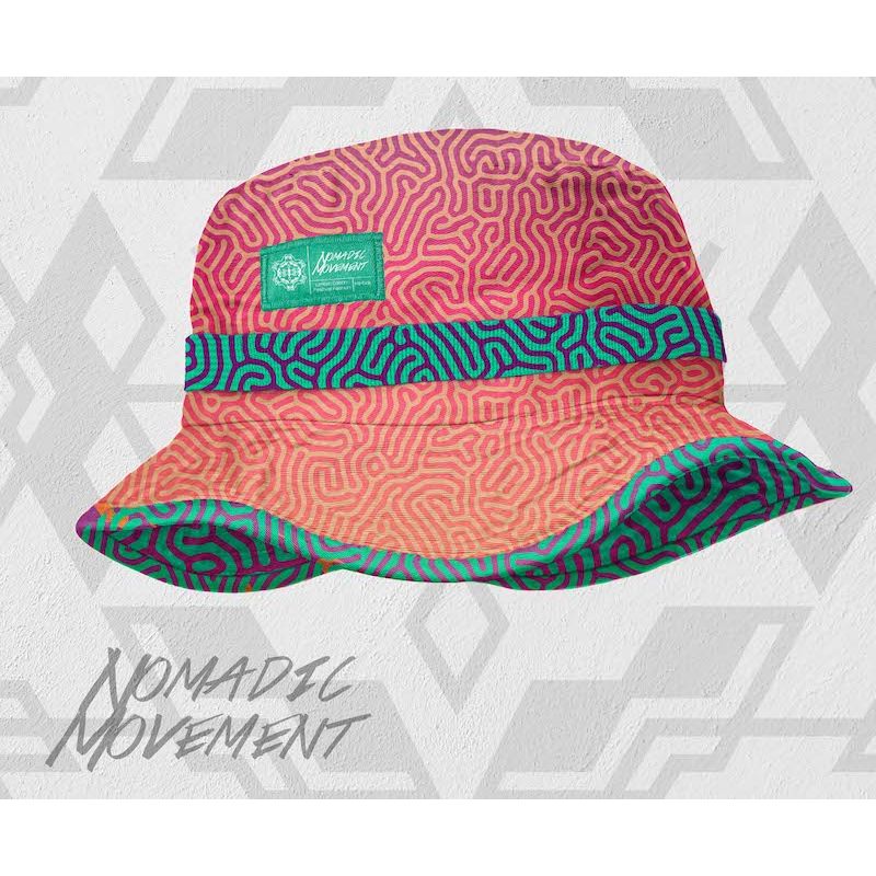 Sunset Reversible Bucket Hat