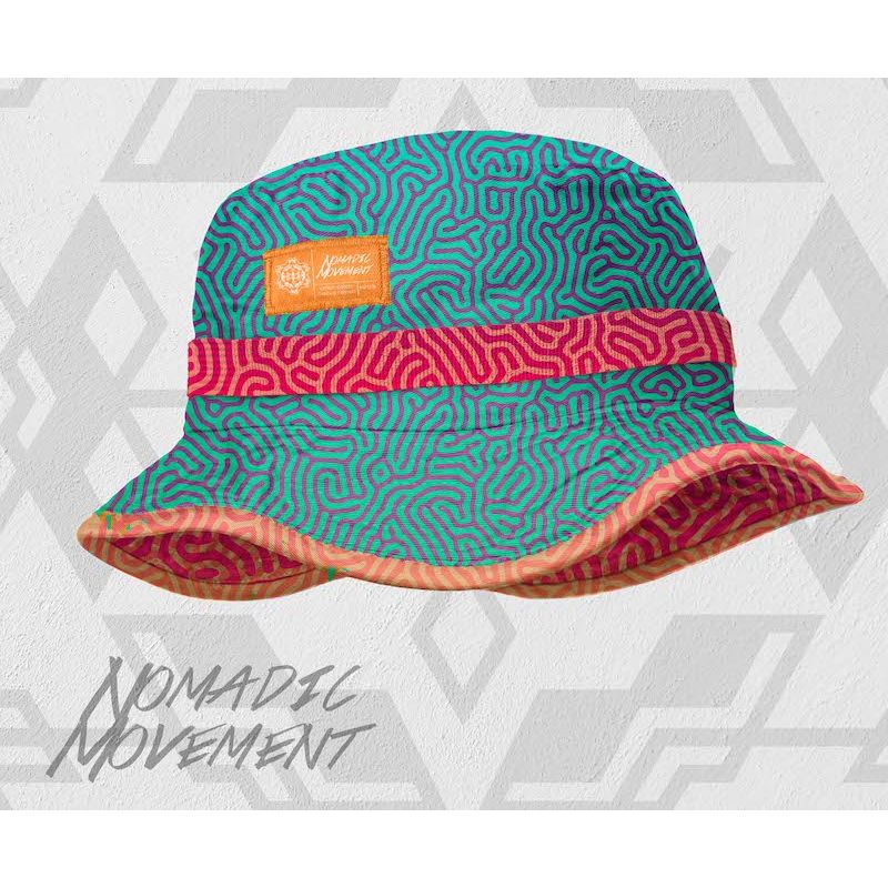 Sunset Reversible Bucket Hat