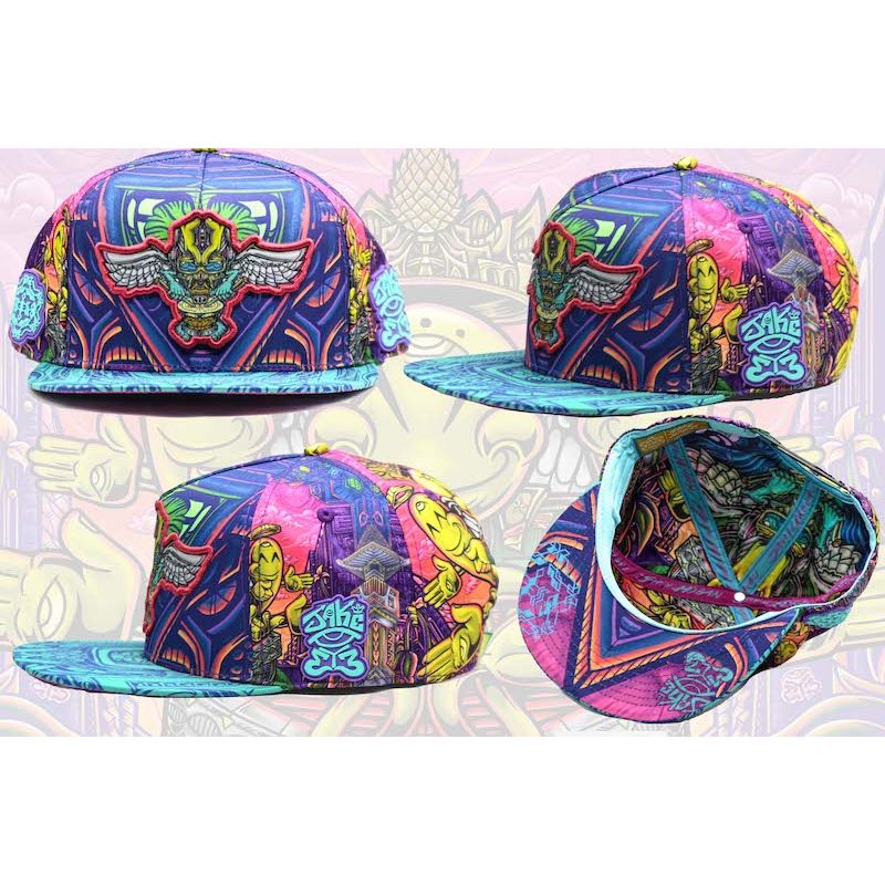 Jake Hogan Snapback- "M-EY3 WORLD"