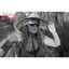Floral Purp Straw Hat