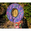 Floral Purp Straw Hat