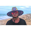 Floral Purp Straw Hat