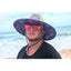 Floral Purp Straw Hat