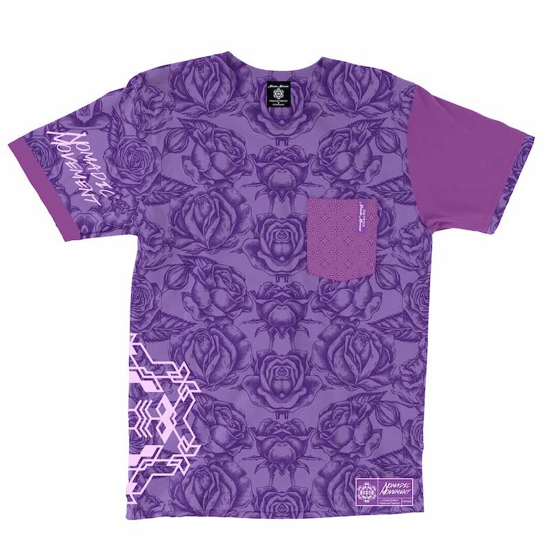 Purple Rose Tee