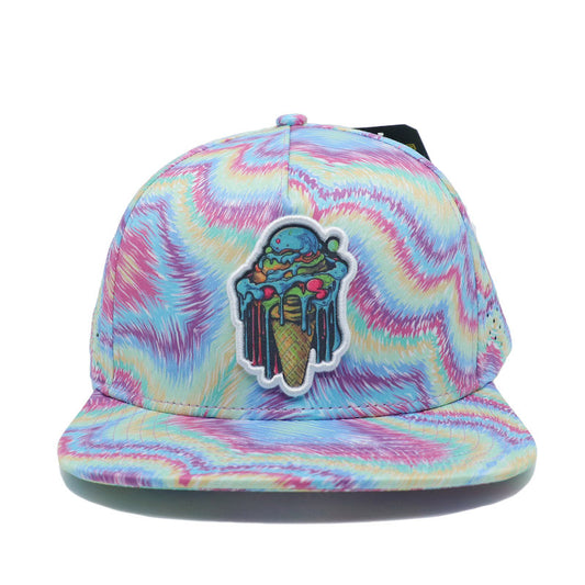 Frosted Swirl Snap Back