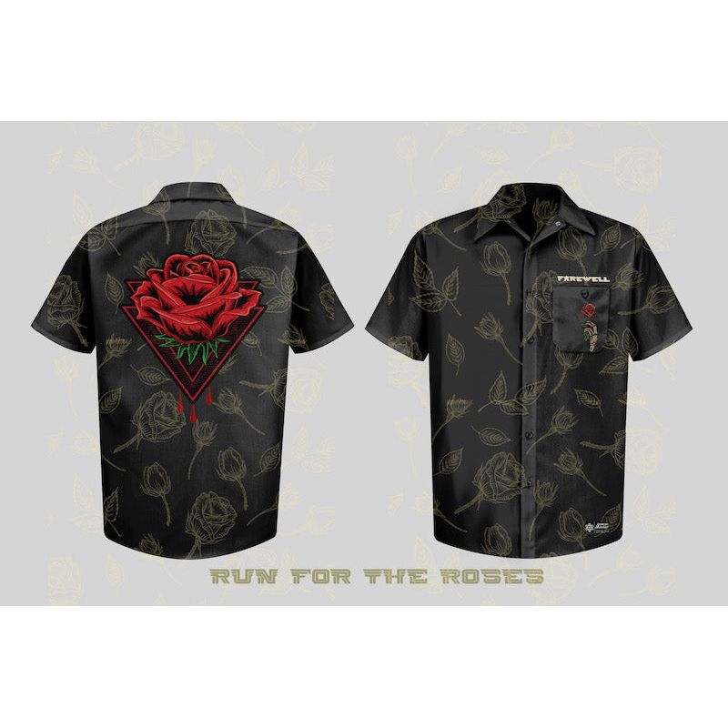 Run for the Roses Button Down Tee