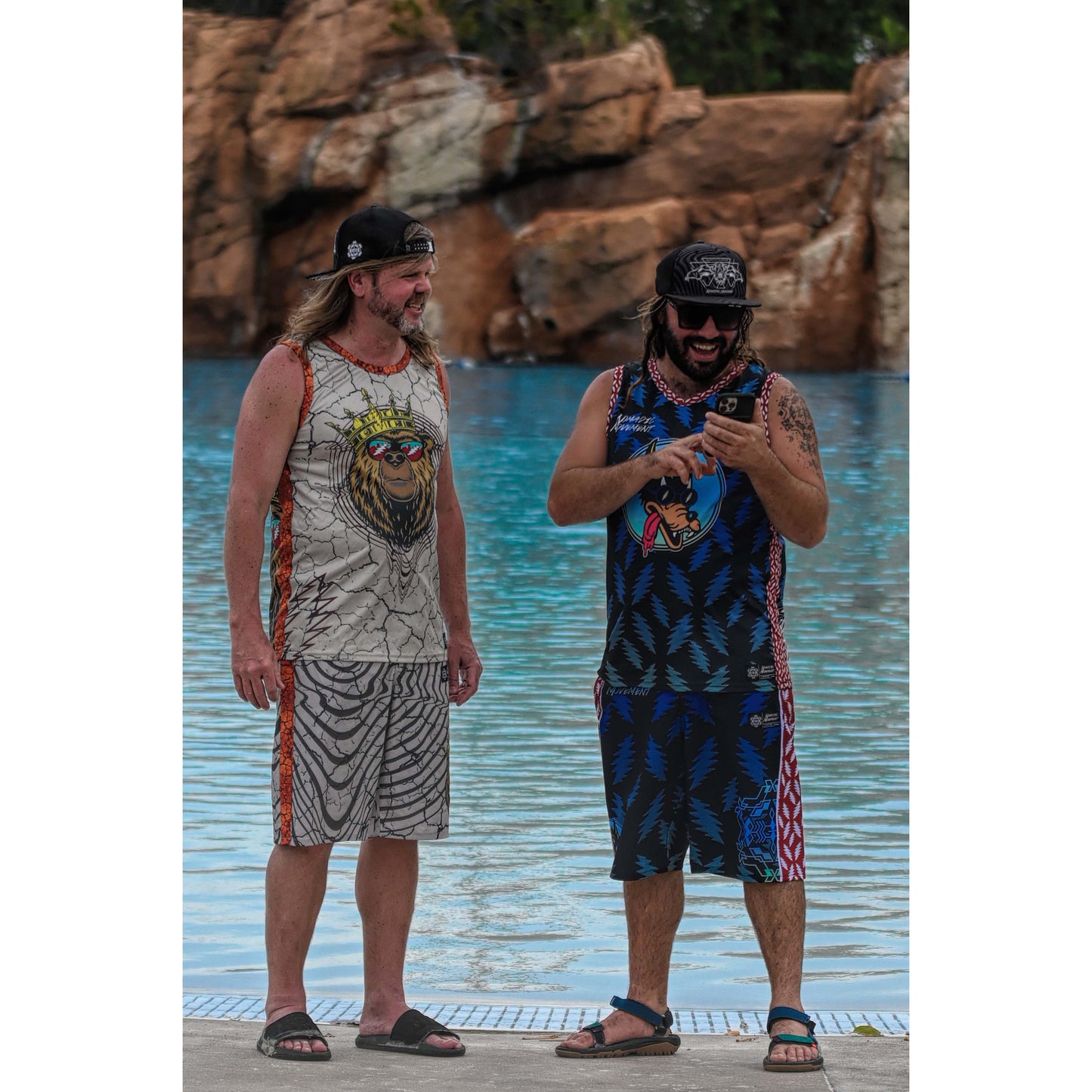 Dire Wolf Board Shorts